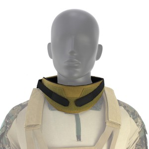 Protecteur de cou tactique, sangle rembourrée kaki, ajustement universel, taille unique, pour FCSK JPC 6094 VULPO - Product Image 1