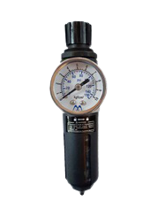 Régulateur de pression avec manomètre en aluminium 1/4'' SFR02 Standard de la série Make 'S', neuf, pour air comprimé, garantie 1 an - Product Image 3