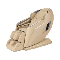 Silla de Masaje Corporal Completa Plegable Inteligente 4D SL Track, Grado Comercial, Gravedad Cero, Rodillo para Pies, Calefacción