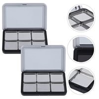 Personnalisable DIY Maquillage Palette Stock Mat Magnétique Fard À Paupières Blush Contour Poudre Compact Multicolore Estampage Cosmétique
