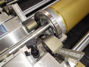 Máy in quay tự động 4 màu có độ chính xác cao để in vải quần áo không ngừng (Máy in quay) - Product Image 4