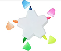 Stylo surligneur promotionnel personnalisé avec logo, marqueur fluorescent écologique pour cadeaux promotionnels