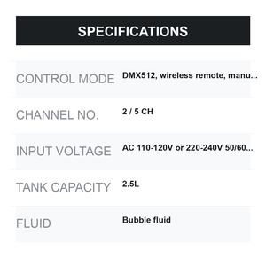 <b>Bubble</b> Machine Professional Double Wheel 200W <b>Bubble</b> Only No Smoke RGB LED DMX512 Remote for Stage <b>Wedding</b> Party - Product Image 6
