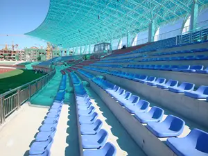 Cadeira de Estádio HDPE para Futebol de Arenas Esportivas de Plastic para Estádio por atacado
