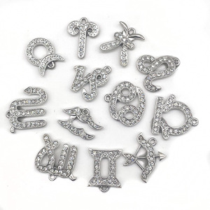Boucle de chaussure en alliage métallique couleur or et argent avec strass étincelants en forme de S, accessoire DIY en gros de l'usine HY - Product Image 3