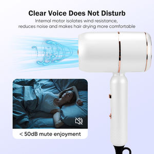 ไดร์เป่าผมโรงแรมแบบพกพาไดร์เป่าผมร้อนแบบพับได้ไดร์เป่าผมน้ำหนักเบา - Product Image 3