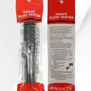 Probador de líquido de frenos, higrómetro electrónico para comprobar la calidad del líquido de frenos DOT3 con indicador LED - Product Image 1