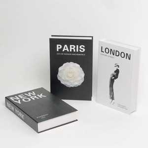 Marque Design Boîte à Faux <span class=keywords><strong>Livre</strong></span> de Décoration Pliable et Pliable Moderne Table Basse Livres de Décoration Designer - Product Image 4