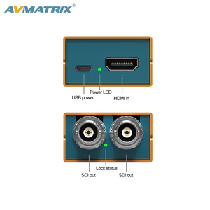 AVMATRIX Mini SC1221 HDMI to SDI Micro <strong>Converter</strong> USB Power Pocket-Size Broadcast <strong>Converter</strong> HDMI to Dual SDI Signal <strong>Converter</strong> - Product Image 6