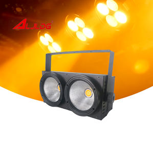 ไฟ LED สองสี2ตา2x100W, มาใหม่ COB นำแสงบลินเดอร์คู่100W ไฟเวที DMX512เสียงอัตโนมัติ - Product Image 1