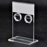 Présentoir pour lentilles de contact personnalisé haute transparence acrylique Présentoir pour lentilles de contact Présentoir de bureau pour comptoir