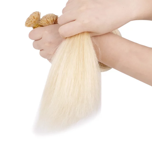 Jasmine Beauty Popular Human Hair Extensions Flat Tip Cuticle Aligned Virgin Hair Quality Keratin Bonded Weft for Wholesaling - Product Image 4