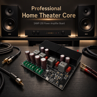 Carte d'amplificateur de puissance 2.0 canaux SAMP-200 TPA3255 600W+600W, module audio stéréo HIFI haute puissance pour home cinéma DIY OEM