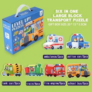 Farm Ocean Animals Traffic Learning Jigsaw Educational Game Leveled <b>Puzzles</b> for Kids Aged 2 and up - Product Image 4