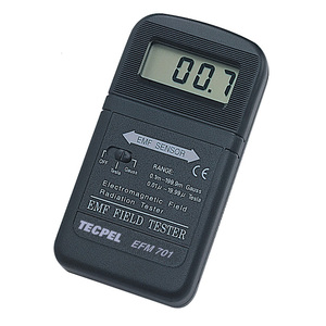 TECPEL EMF-701 Testeur de champ magnétique électronique EMF, Gaussmètre avec garantie d'un an, plage de mesure 0,1-199,9 mG - Product Image 1