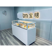 Vitrine de réfrigérateur de boulangerie multicouche, nouveau Style, vitrine de comptoir, réfrigérateur, vitrine de gâteaux, congélateur