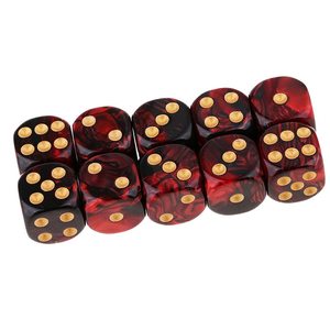 D6 прочные акриловые кубики для настольных игр - Product Image 5