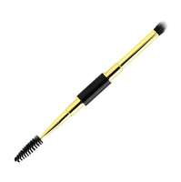 Brosse de nettoyage double tête pour extensions de cils, brosse de lavage pour shampoing et nettoyage des cils, nettoyant pour cils