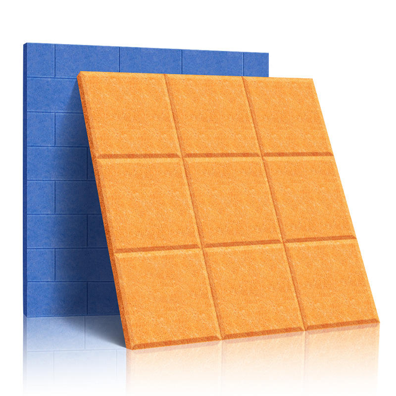Soundproof Polyester Acoustic Panels High Density Sound Insulation ...