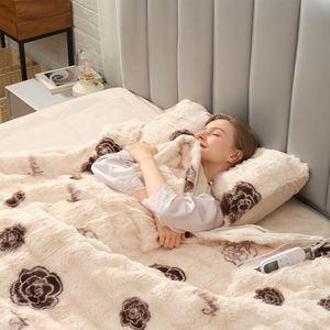 سعر تنافسي 10 مفاتيح لينة عالية الجودة الفراء أرنب السجادة ساخنة للنوم الجيد - Product Image 6