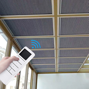 Techo solar moderno, parasol de cristal para habitación, techo eléctrico Manual, cortina de panal, protector solar, refrigeración, aislamiento térmico, sombreado - Product Image 4