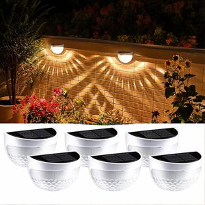 ไฟรั้วโซลาร์ LED ขนาดเล็กกันน้ำกลางแจ้ง IP65 พร้อมเซ็นเซอร์ตรวจจับความเคลื่อนไหว แสงสีขาวอบอุ่น สำหรับสวนและบันไดในบ้าน - Product Image 2