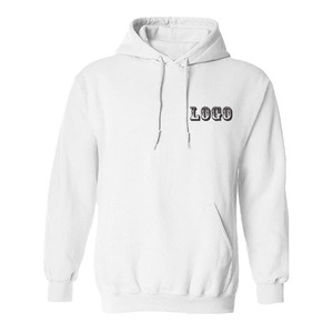 <span class=keywords><strong>Felpa</strong></span> con <span class=keywords><strong>Cappuccio</strong></span> Bianca <span class=keywords><strong>Senza</strong></span> <span class=keywords><strong>Tasche</strong></span> Unisex 100% Cotone <span class=keywords><strong>Senza</strong></span> Cordoncino Produzione OEM all'Ingrosso - Product Image 3