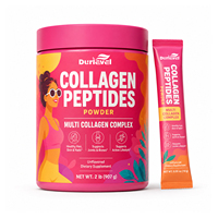 Poudre de peptides multi-collagène de qualité supérieure avec biotine, vitamine C et acide hyaluronique Approvisionnement en gros en vrac direct d'usine