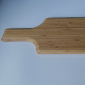Tabla de servir de bambú, tabla para pizza y bistec, tabla para hot pot, bandeja para servir rollos de carne de res y cordero, tabla para cortar frutas estilo nórdico - Product Image 1