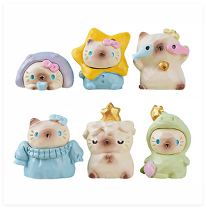 Vente en gros de figurines miniatures 3D en résine pour enfants, petit animal mignon, <span class=keywords><strong>chat</strong></span>, jouet de collection personnalisé - Product Image 4