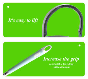 Juego <span class=keywords><strong>de</strong></span> cubos para fregona <span class=keywords><strong>de</strong></span> chenilla LeMuna, escurridor <span class=keywords><strong>de</strong></span> tipo deslizante, mango extensible <span class=keywords><strong>de</strong></span> acero inoxidable, limpieza del hogar - Product Image 4