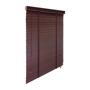 Tartan tableta amortiguador pulgadas blanco horizontal plantación real <span class=keywords><strong>cinta</strong></span> escalera ventian de persianas de madera - Product Image 1