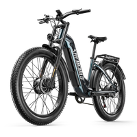Vélo électrique de montagne pour la ville, moteur avant sans balais 2000W, 7 vitesses, cadre en aluminium, électronique, pour adultes, Shengmilo S700Pro