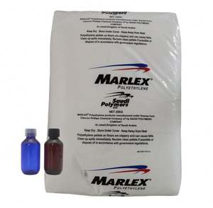 Gránulos de plástico HDPE, materia prima, Gránulos de HDPE virgen, polietileno HHM 5502BN, grado de moldeo por soplado, contenedores soplados/cajas enfriadoras - Product Image 1