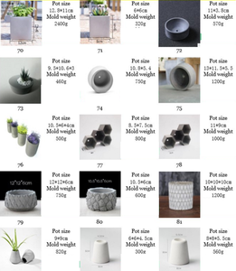 Stampo in <span class=keywords><strong>Silicone</strong></span> per Fioriera Quadrata/a Cuore Bianca Ecologica 11*5,5cm, Facile da Sformare, per Prodotti Domestici - Product Image 6