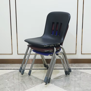 Chaises d'école empilables en plastique durables, modernes, colorées et pratiques pour les salles de classe - Vente en gros - Product Image 6
