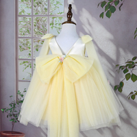 Robes de Princesse pour Bébés Filles 2026 : Nouveauté Boutique, Robe Fleurie en Coton et Tulle avec Cristaux pour Tout-Petits