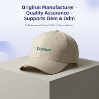 Casquette de baseball vintage en coton lavé, réglable, respirante, protection solaire, fabrication directe, logo personnalisé OEM