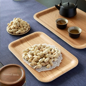 Grand plateau en bambou laqué personnalisé avec motif solide pour la cuisine, la table à manger et la décoration de la maison - Product Image 6