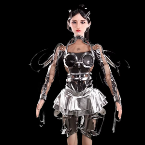 Spedizione gratuita realistica AI servizio di elettronica intelligente Robot Display manichino testine in Silicone per la sfilata di moda vero Robot - Product Image 3