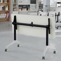 Portable étudiant Table pliante pas cher moderne bureau robuste en plastique fabriqué en Chine Construction pour salle de classe maison école métal