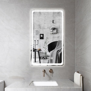 <span class=keywords><strong>Espejo</strong></span> <span class=keywords><strong>de</strong></span> maquillaje LED multifunción para dormitorio, accesorios para <span class=keywords><strong>baño</strong></span> con audio - Product Image 6