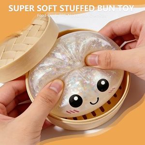 ของเล่นจำลองอาหาร ชาร์ซิวบัน บีบแล้วเด้งช้า ขนาดใหญ่ บรรเทาความเครียด - Product Image 6