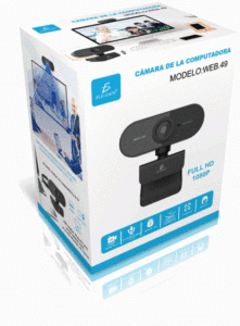 เว็บแคม ELE-GATE 1080P HD พร้อมไมโครโฟนสำหรับคอมพิวเตอร์ - Product Image 3