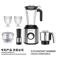 Blender 6 en 1 Happy Partner, fabricant de blenders électriques pour la cuisine, appareils électroménagers pour la cuisine, machine à smoothies
