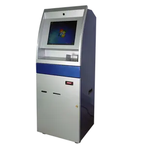 Nakit ödeme kiosk ile kart dağıtıcı makinası kiosk