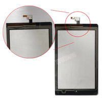 Layar Sentuh Digitizer Original Grosir untuk Lenovo Yoga Tablet 8 B6000 8-inci Panel Kaca Luar Bagian Depan Suku Cadang Pengganti
