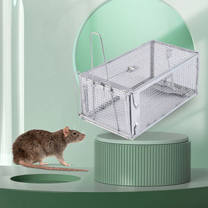 Haute sensibilité automatique classique <span class=keywords><strong>Rat</strong></span> souris piège <span class=keywords><strong>Cage</strong></span> métal Animal <span class=keywords><strong>Cage</strong></span> utilisation <span class=keywords><strong>pour</strong></span> la lutte antiparasitaire rongeurs - Product Image 2