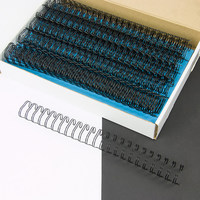 Anneaux de reliure en fer Shuchang A4, double spirale, pour calendrier de bureau, calendrier à feuilles mobiles, album photo sur mesure, 6,4 mm-31,8 mm