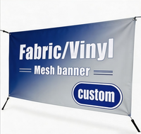 Bannière en vinyle personnalisée imprimée, bannière en PVC couleur pleine, ajoutez un logo, une image, du texte pour une affichage publicitaire intérieur/extérieur